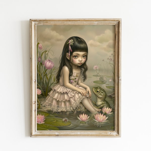 Dreamy Ethereal Delight: Mark Ryden inspired. Limited Edition. Available for Download and Print.