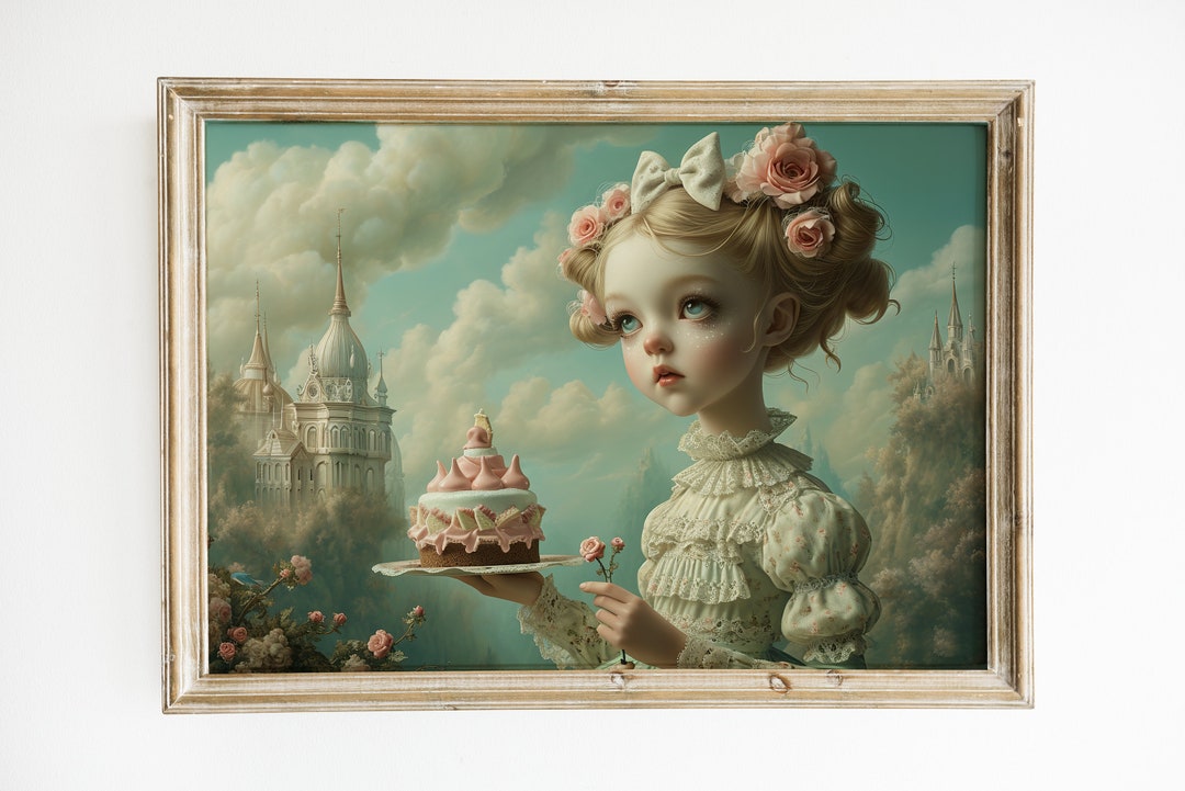 Dreamy Muse Limited Edition Pop Surrealism Artwork Available For