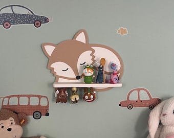 Tonie shelf for 10 Tonie figures | Tonie shelf for the children's room | Tonie shelf made in Austria | Wall shelf in various colors