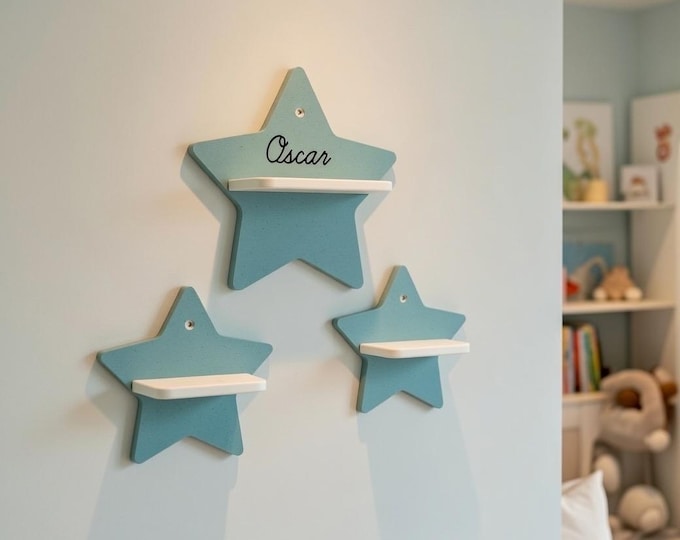 Featured listing image: Personalisierte Sternenregale für Toniefiguren