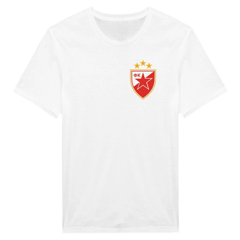 Fanion Ancien En Tissu – Football – Crvena Zvezda Belgrad (Étoile Rouge De Belgrade)