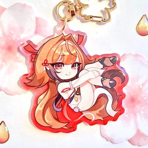 Zenless ZZZ Ye Shunguang Acrylic Keychain - Etsy