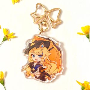 Genshin Navia Acrylic Keychain