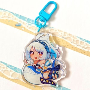 Genshin Mualani Acrylic Keychain