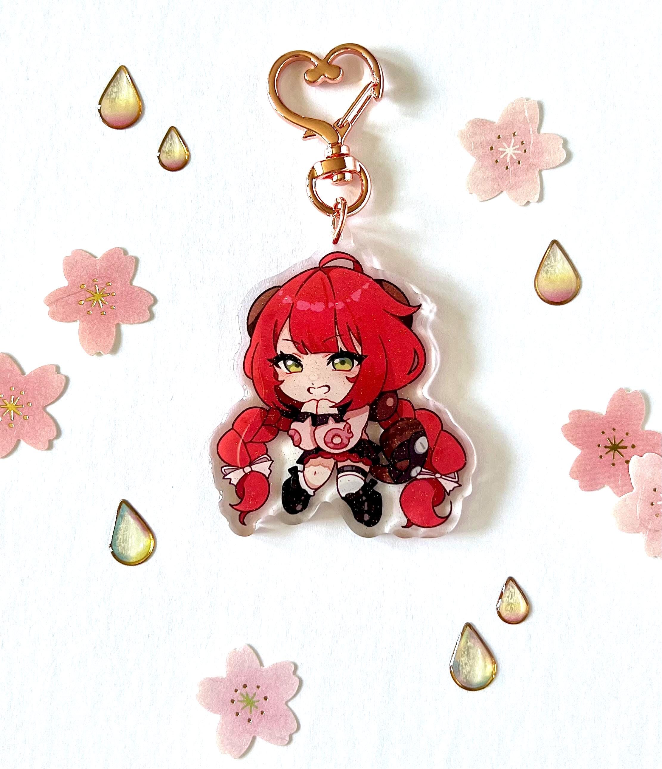 サプライ・アクセサリ・グッズ Eternal_Shizue Zenless ZZZ Ukinami Yuzuha Acrylic Keychain - Etsy