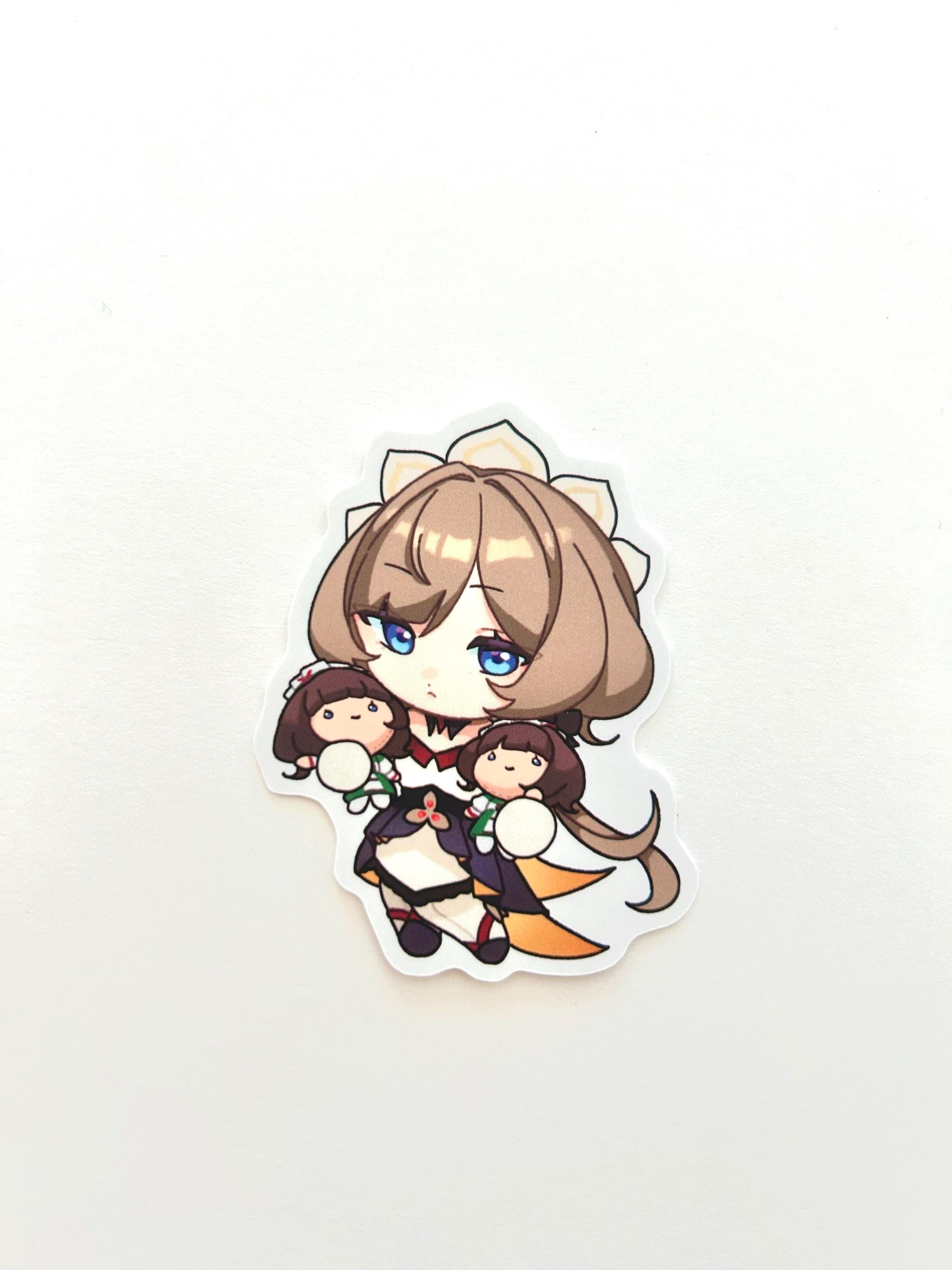Genshin Impact Nod-krai Stickers (set 2) | Matte Vinyl 2.5