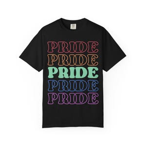 Pride Unisex T-shirt, LGBTQ+ Apparel, Gay Pride Shirt, Colorful Pride Tee, Comfortable Casual Wear