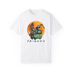 Vintage Cartoon Freunde T-shirt