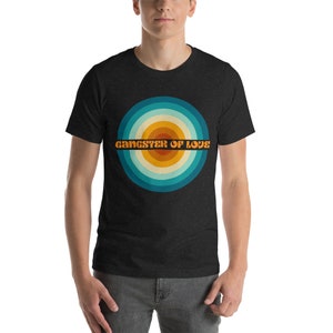 gangster de l&#39;amour | T-shirt du groupe Steve Miller | tee-shirt des années 70 | T-shirt Rock and Roll | T-shirt graphique