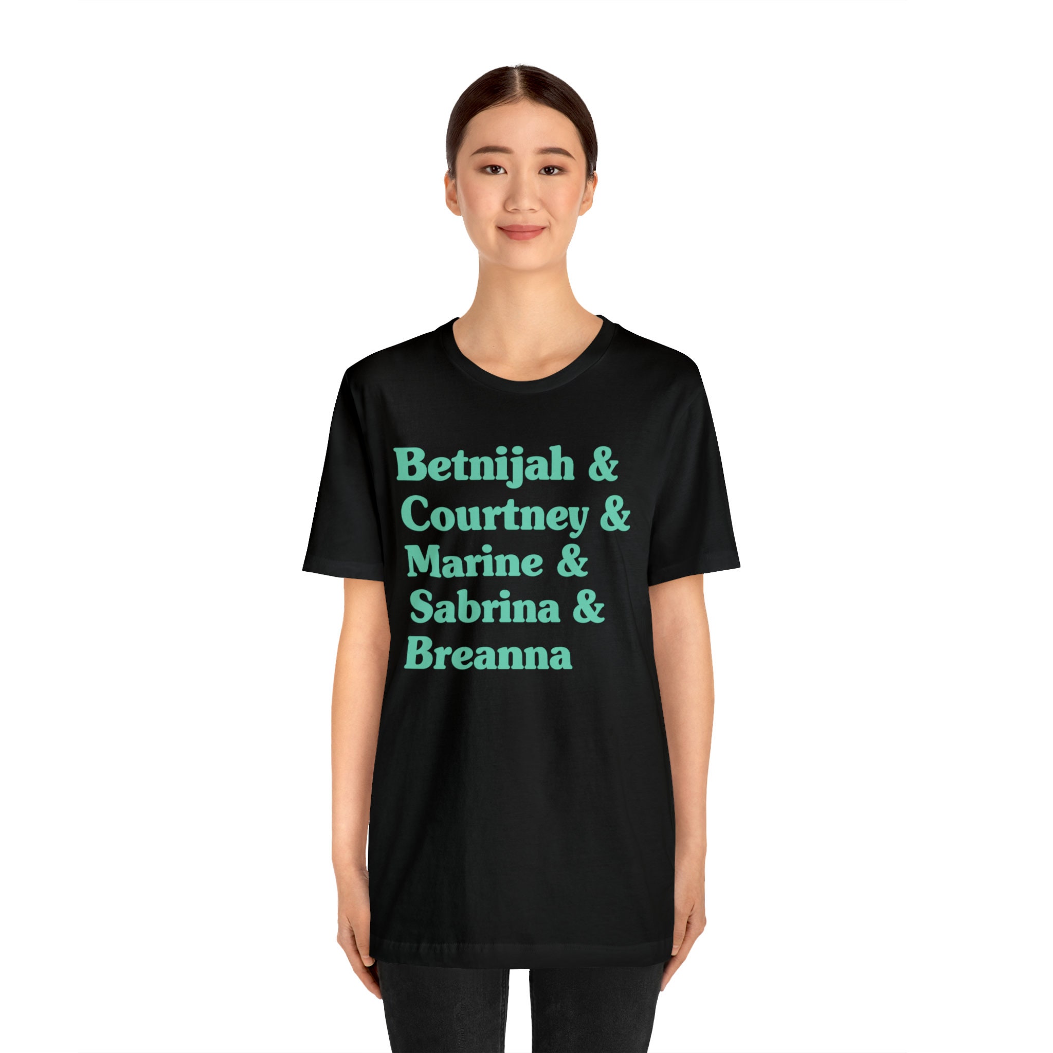 New York Liberty Roster Unisex Tee Etsy