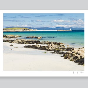 The North End, Isle of Iona - signierter Originaldruck | produziert auf Bestellung | moderne Kunst | klassischer Druck | Wohndekor | Argyll Schottland