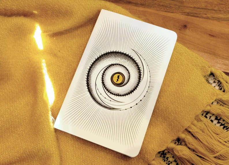 Chameleon Notebook, Reptile Journal, Boho Insect Art, Reptile Pattern