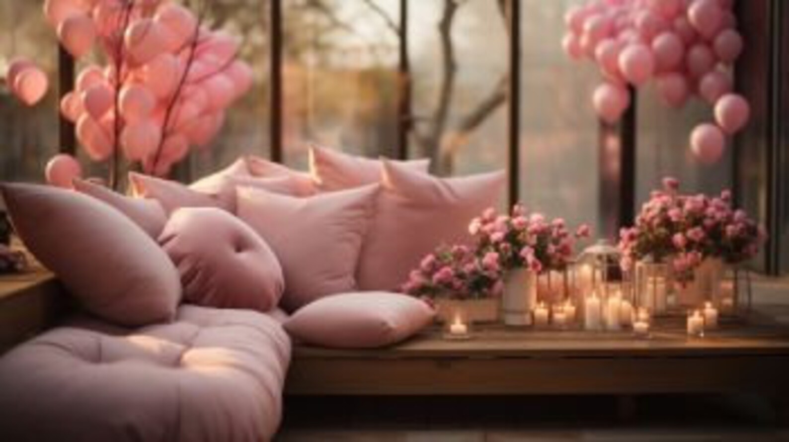 Valentines Day Zoom Background Romantic Zoom Background Valentine's Day