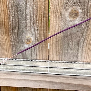 Clear Incense Burner Stained Glass, Glass Art, Suncatcher, Unique Home Décor, Unique Gift,