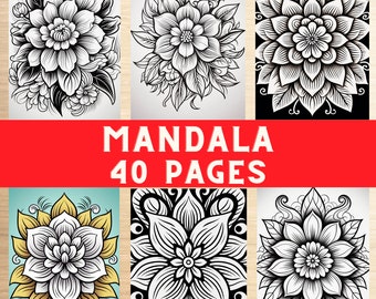 Mandala, Mandala coloring pages, Printable mandala , Intricate mandala patterns ,Adult coloring book ,Zen coloring sheets, Coloring pages
