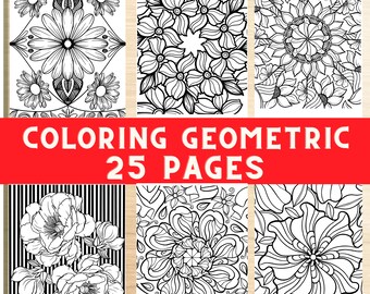 Mandala, mandala coloring pages, Geometric coloring book, coloring page, botanical mandala, art therapy, coloring pages,mandala coloring