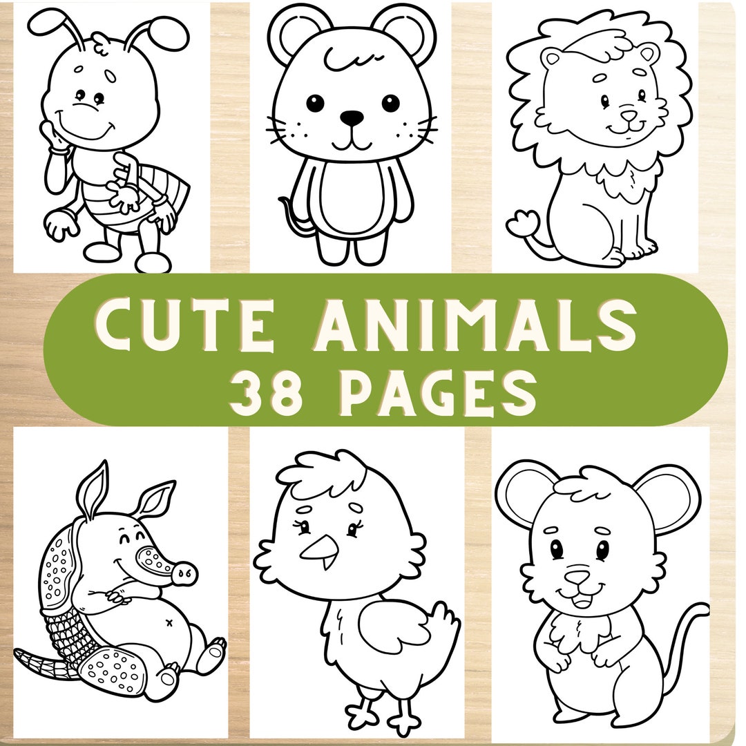 Animals Coloring Pages, Funny Activity, Coloring Pages Childrens