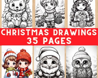 Christmas coloring pages, Holiday coloring sheets, Printable festive drawings, Winter coloring activities, Seasonal coloring designs,