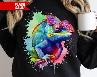 Cute Chameleon Shirt, Lizard Shirt, Kids Lizard Shirt, Gift For Chameleon Lover, Kids Reptile Shirt, Herpetology Shirt, Reptile Gift For