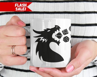 Dungeons and Dragons Kaffeetasse, Vintage DnD Tasse, DM Tasse Fantasy TTRPG Kaffeetasse, D & D Kaffeetasse, Dungeon Master Geschenk für Brettspiel Liebhaber