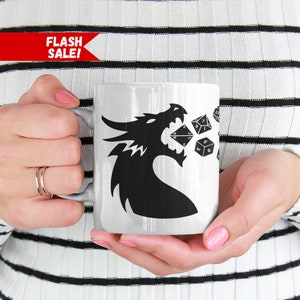 Dungeons and Dragons Coffee Mug, Vintage DnD Mug, DM Mug Fantasy TTRPG Coffee Mug, D&D Coffee Mug, Dungeon Master Gift For Board Game Lover