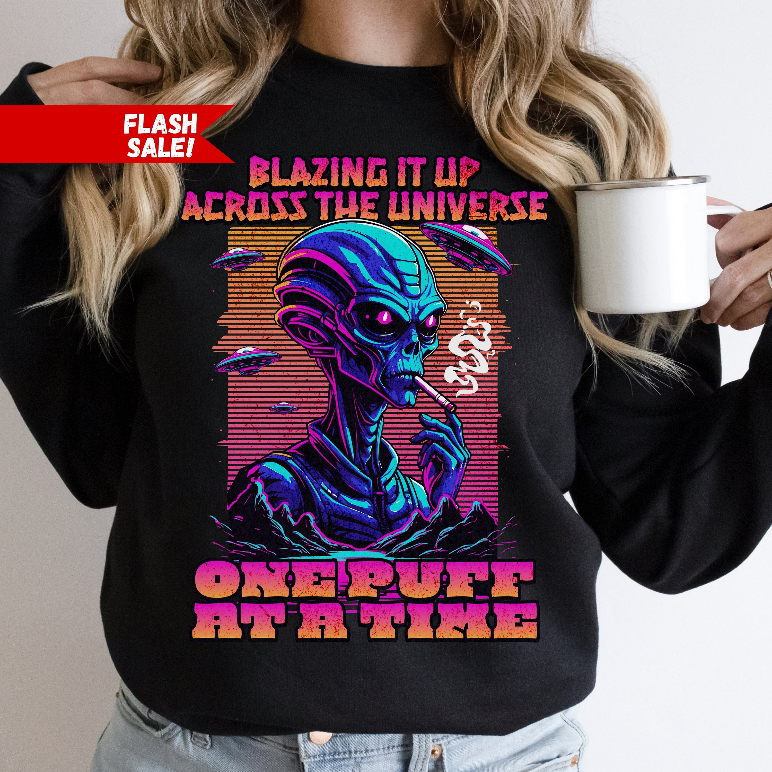 Pink Alien Babe - Etsy