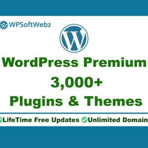 Über 3000 WordPress Premium Plugins und Themes mit lebenslangen Updates