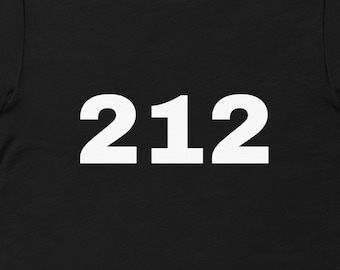 NYC Area Code TShirt, New York City TShirt, 212 Area Code Gift