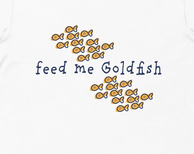 Goldfish Crackers TShirt, Funny Adult TShirt
