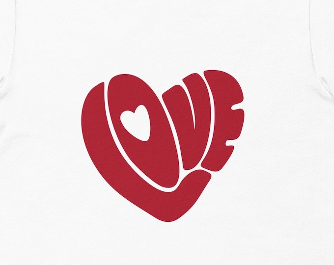 Love TShirt, Graphic Tees for Women, Love Graphic TShirt