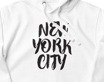 New York City Hoodie, Unique Streetwear, NYC Hoodie