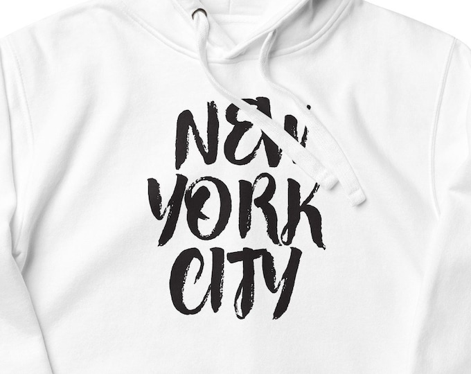 New York City Hoodie, Unique Streetwear, NYC Hoodie