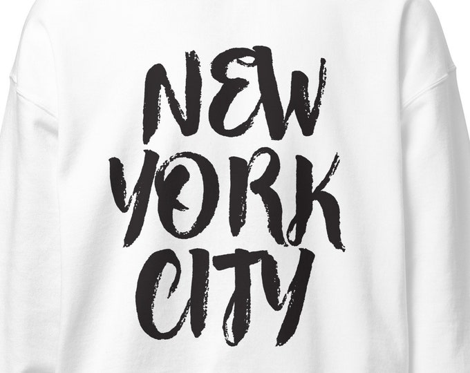 NYC Sweatshirt, New York City Gifts, New York Sweatshirt