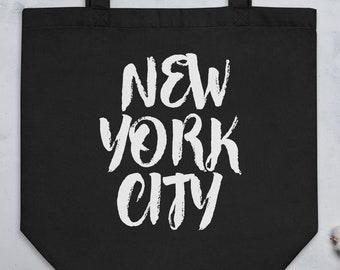 New York City Reusable Tote, Organic Cotton Tote Bag - NYC