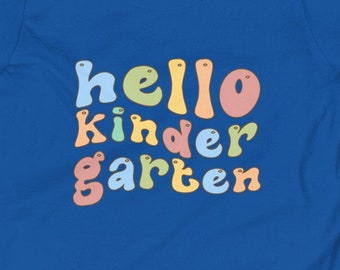 Kindergarten TShirt, Back to School Shirt
