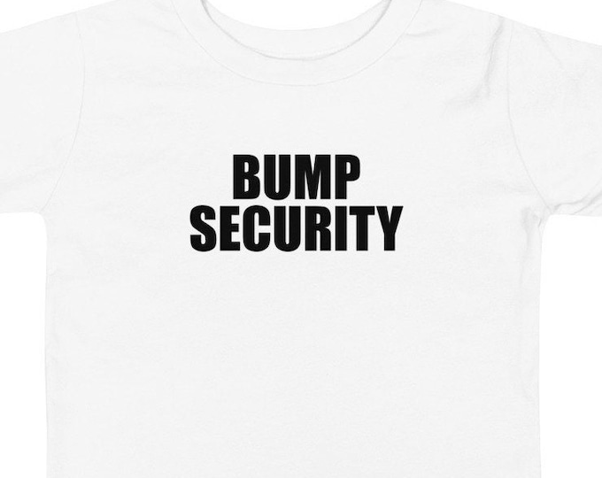 Big Brother TShirt, Bump Security TShirt, Big Sister TShirt