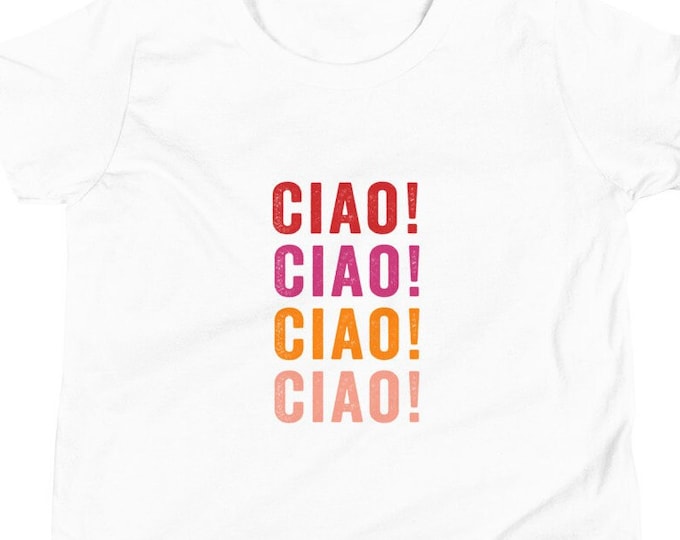 Ciao Ciao TShirt, Kids Ciao TShirt