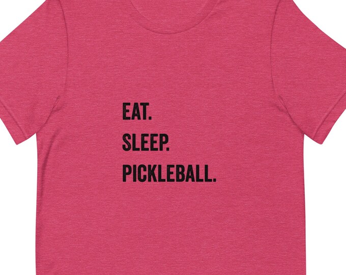 Pickleball TShirt - Eat Sleep Pickleball