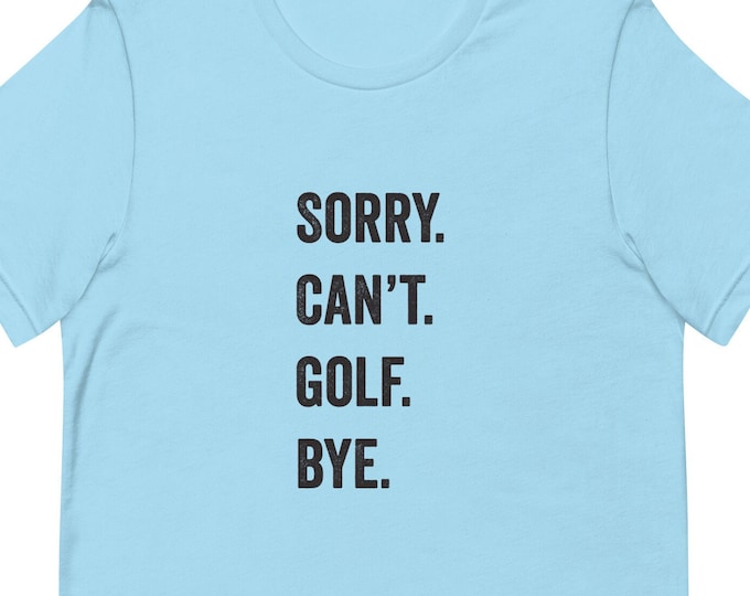 Funny Golf Gift, Golf Shirt Gift