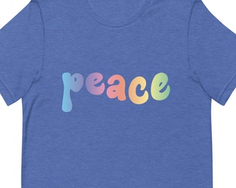 Peace T-Shirt, Birthday Gift for Her