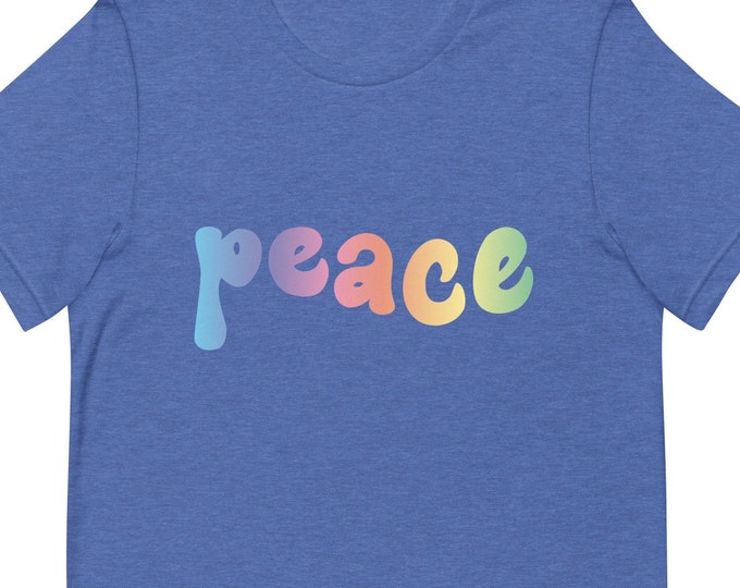 Peace T-Shirt, Birthday Gift for Her
