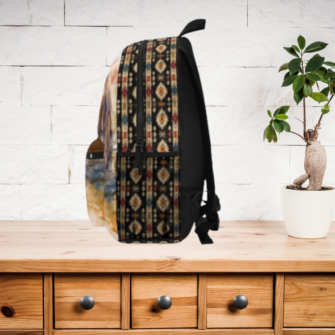 Personalized Western Horse Backpack With Aztec Design - Etsy