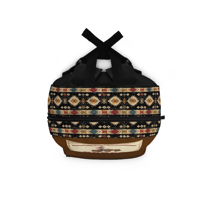 Boys Personalized Rodeo Backpack With Aztec Design, Western Backpack ...