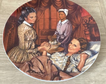 Edwin M. Knowles “Melanie Gives Birth” Collector Plate
