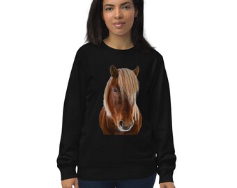 Horse Unisex organic sweatshirt