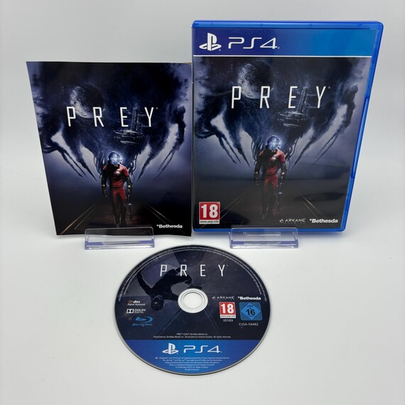 Prey PAL Sony PS4 2017 PS4 Pro Enhanced Sci fi FPS disc Perfect Etsy