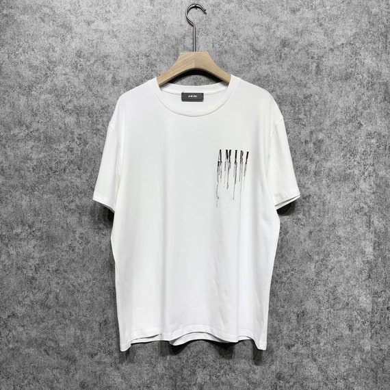 Amiri Paint Drip T Shirt ( White ) Size: S, L , XL