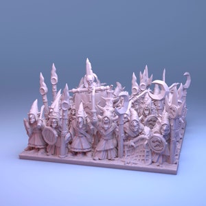 10mm Fantasy Battle Night Goblin Army by Greenskin Miniatures