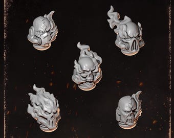 Greytide Studios Cursed Company Head Bits Fantasy Sci-Fi