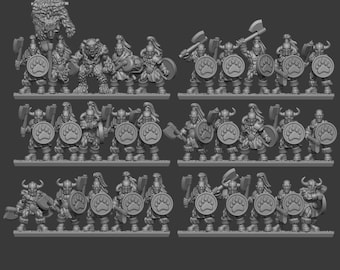 10mm Fantasy Battle Mercenary Army by Varus Miniatures